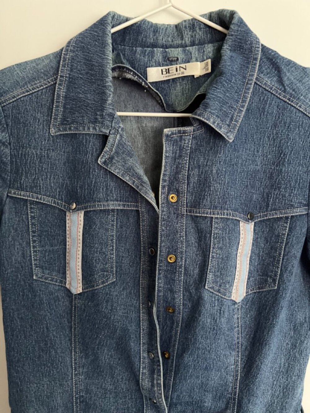 Vintage y2k Denim Dress - Picture 3 of 11